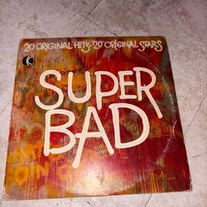 Vintage Super Bad Vinyl Record